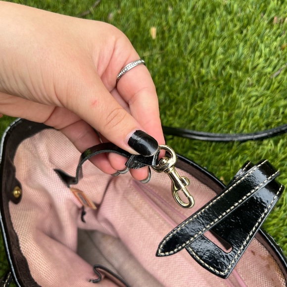 Dooney & Bourke Black Leather Tote bag - Picture 10 of 14